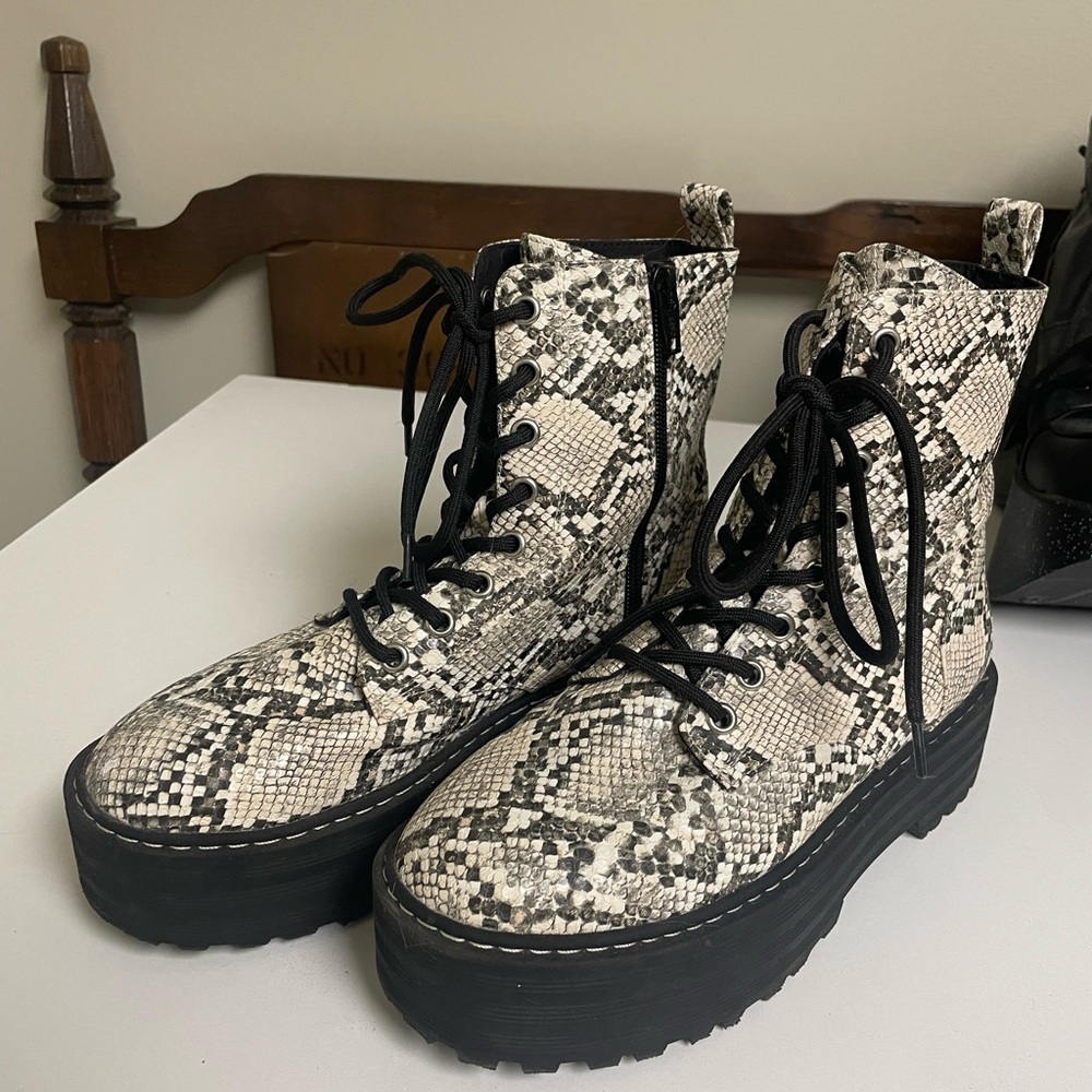 Snakeskin Boots
